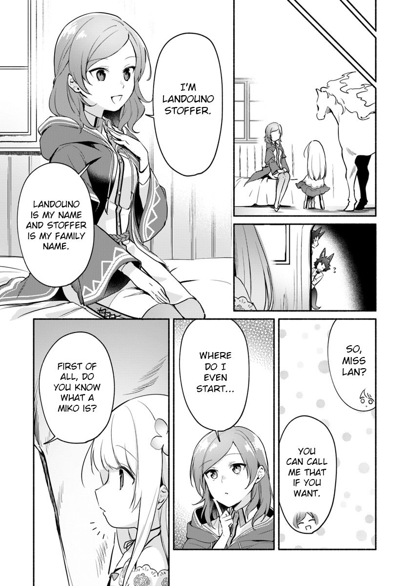 My twin sister was taken as a miko and I was thrown away but I'm probably the miko. chapter 6 page 9