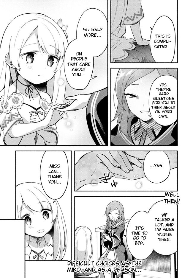 My twin sister was taken as a miko and I was thrown away but I'm probably the miko. chapter 8 page 19