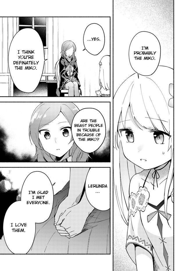 My twin sister was taken as a miko and I was thrown away but I'm probably the miko. chapter 8 page 9