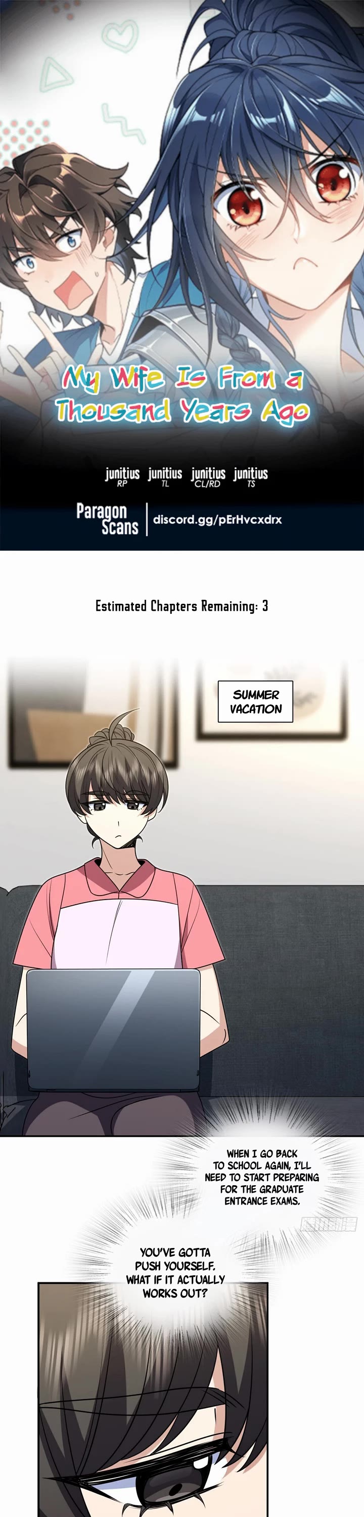 My Wife Is From a Thousand Years Ago chapter 453 page 1