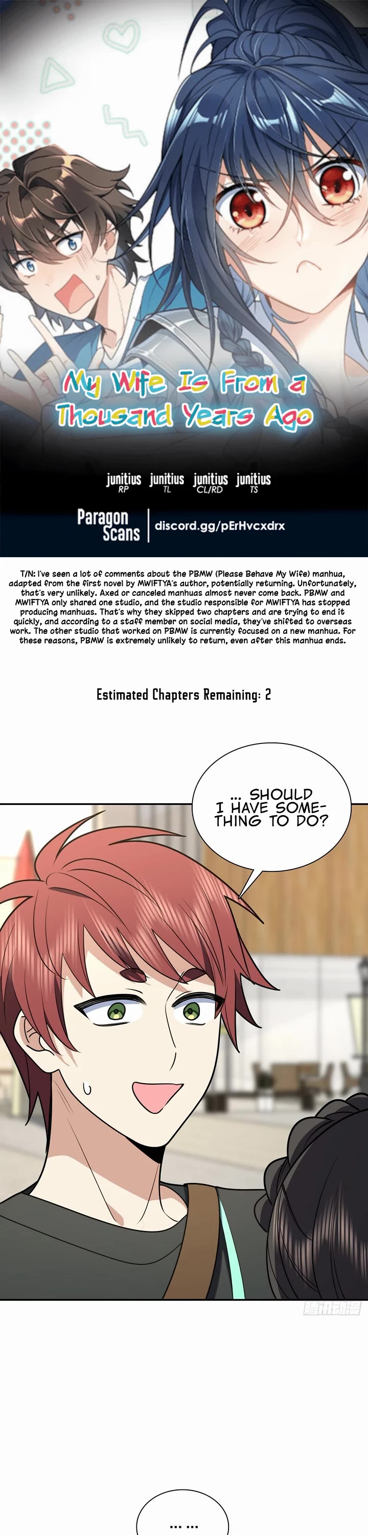 My Wife Is From a Thousand Years Ago chapter 454 page 1