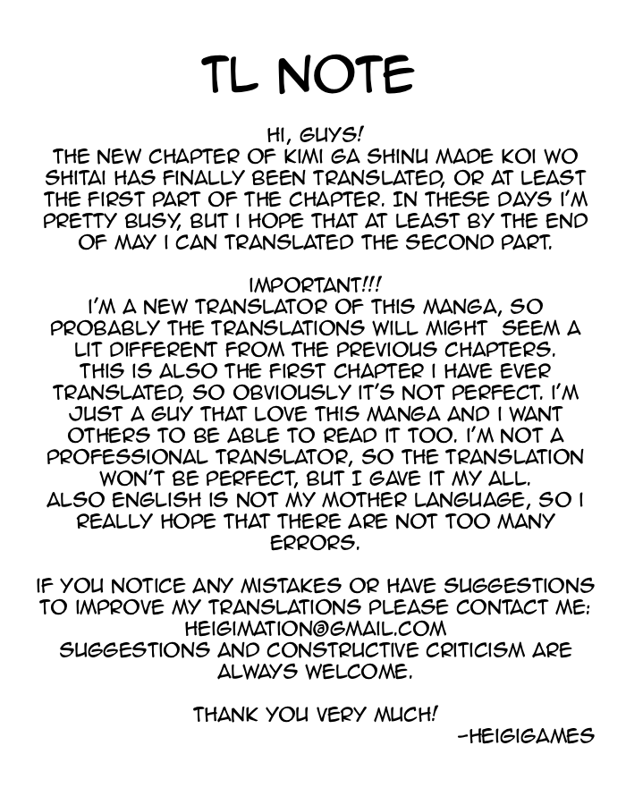 My Wish is to Fall In Love Until You Die chapter 39.1 page 26