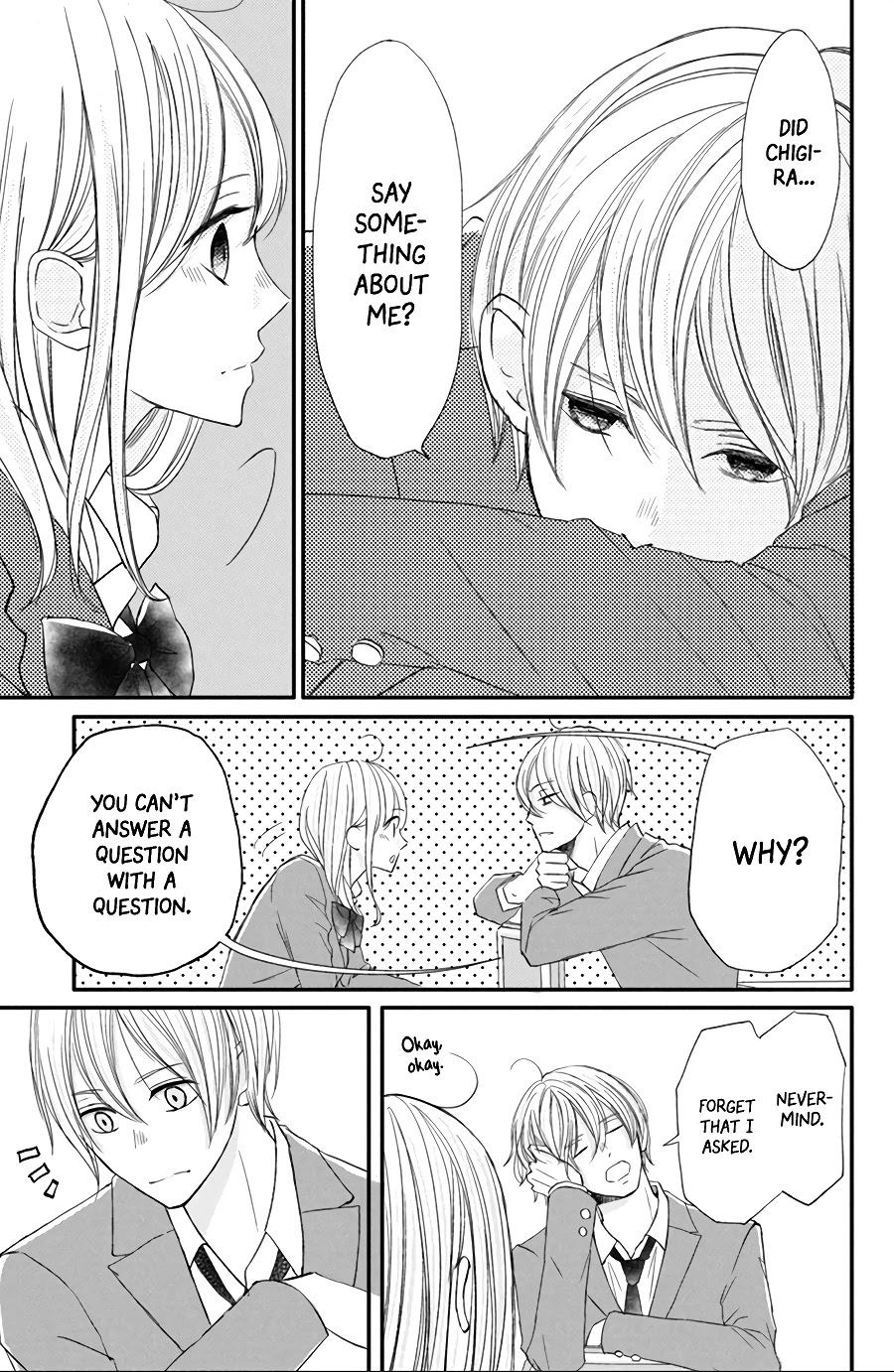 Na no ni, Chigira-kun ga Amasugiru chapter 13 page 15