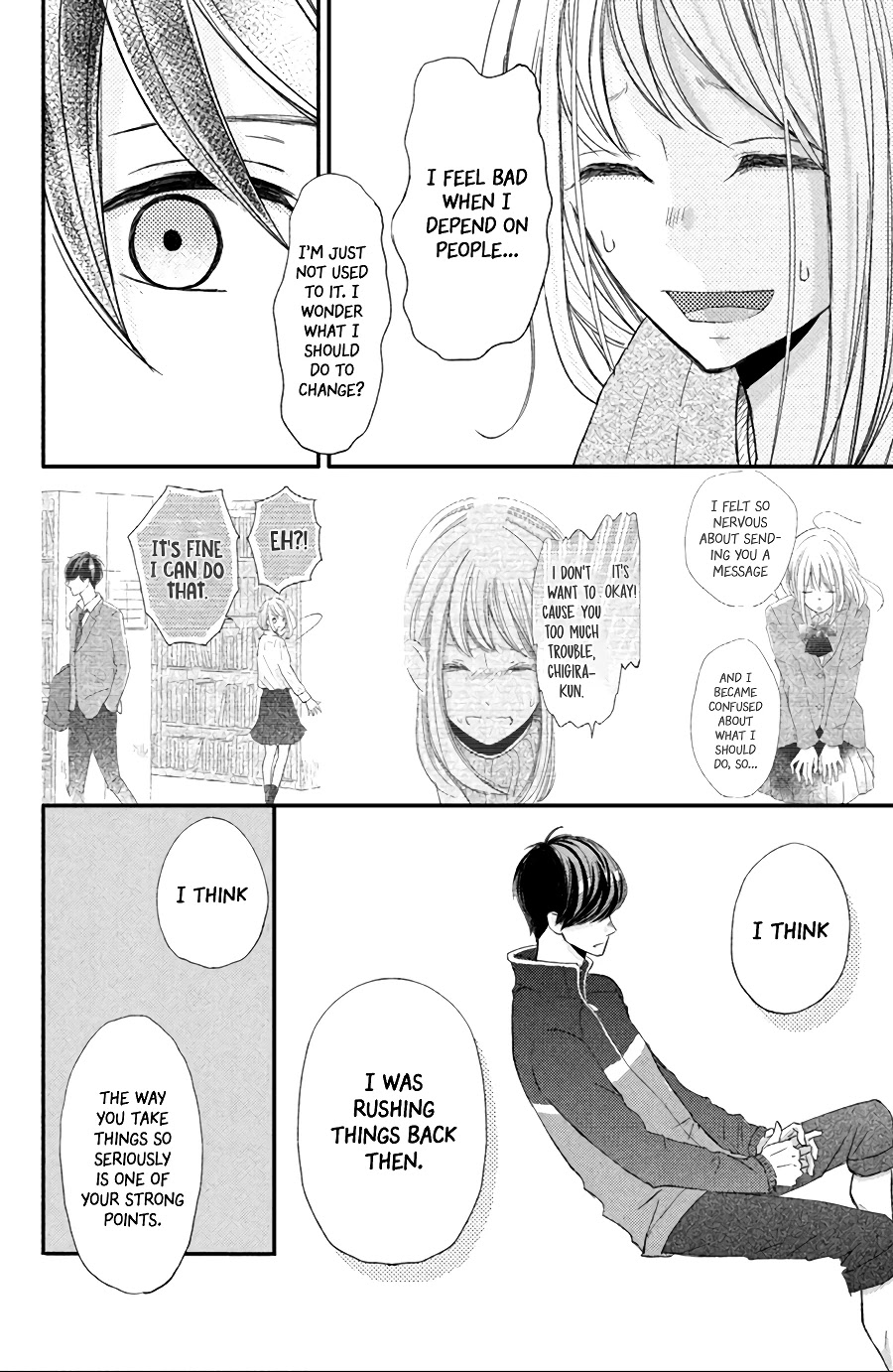 Na no ni, Chigira-kun ga Amasugiru chapter 13 page 30