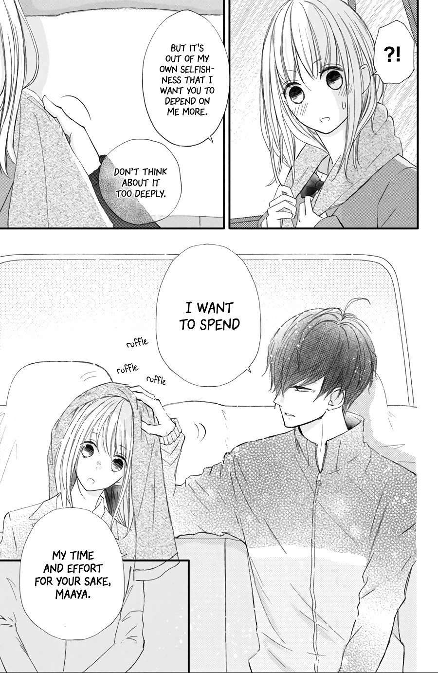 Na no ni, Chigira-kun ga Amasugiru chapter 13 page 31