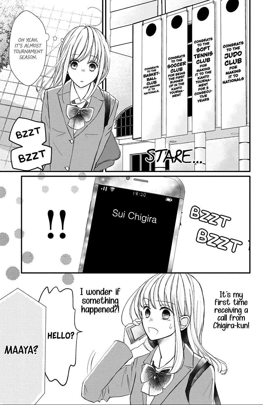 Na no ni, Chigira-kun ga Amasugiru chapter 15 page 7
