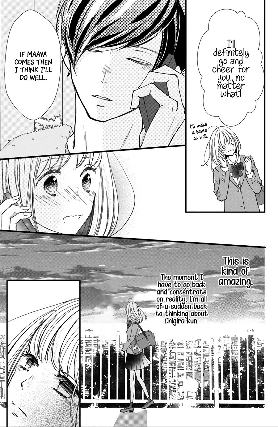 Na no ni, Chigira-kun ga Amasugiru chapter 15 page 9