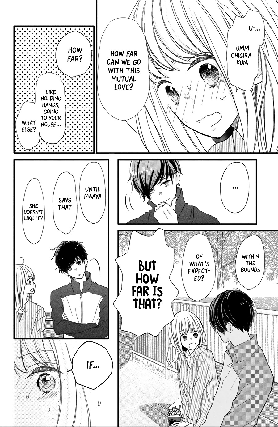 Na no ni, Chigira-kun ga Amasugiru chapter 16 page 8