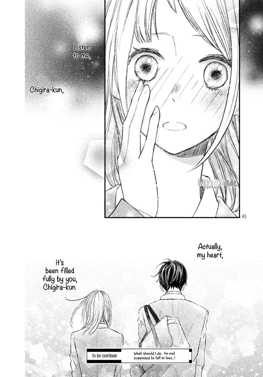 Na no ni, Chigira-kun ga Amasugiru chapter 2 page 42