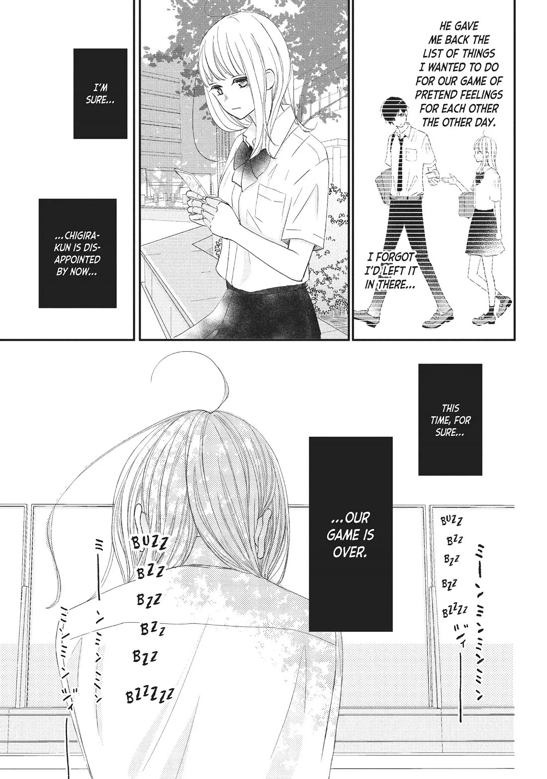 Na no ni, Chigira-kun ga Amasugiru chapter 21 page 33