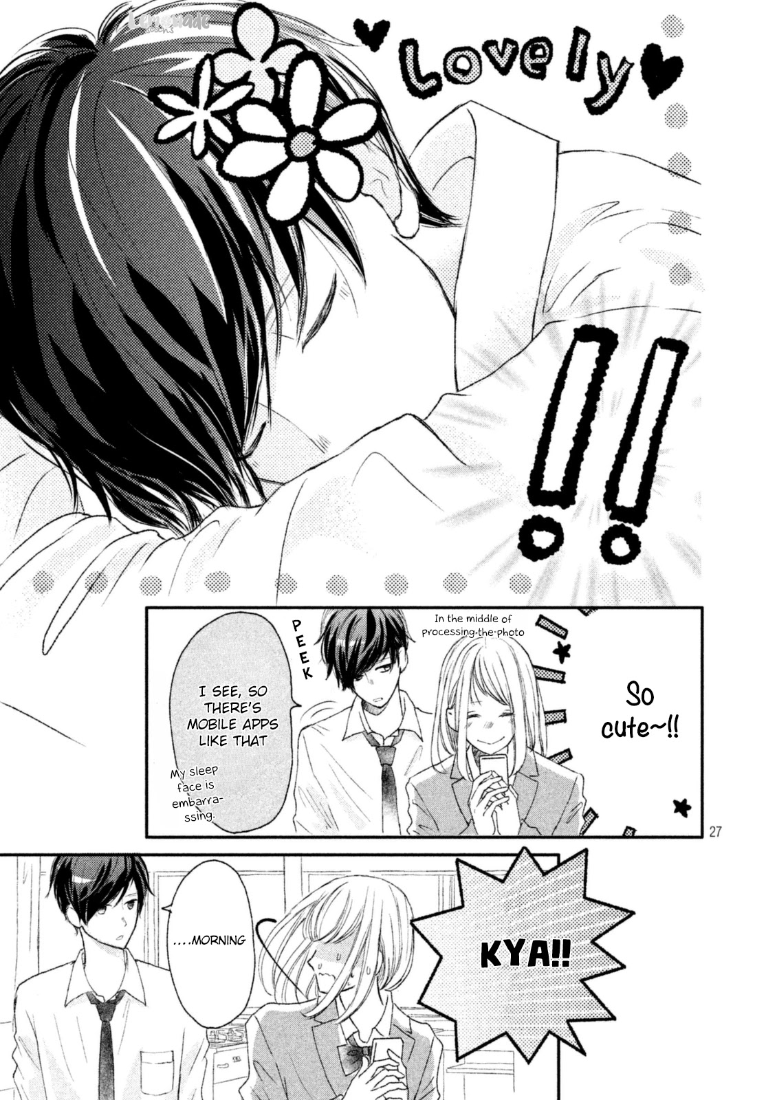 Na no ni, Chigira-kun ga Amasugiru chapter 3 page 29
