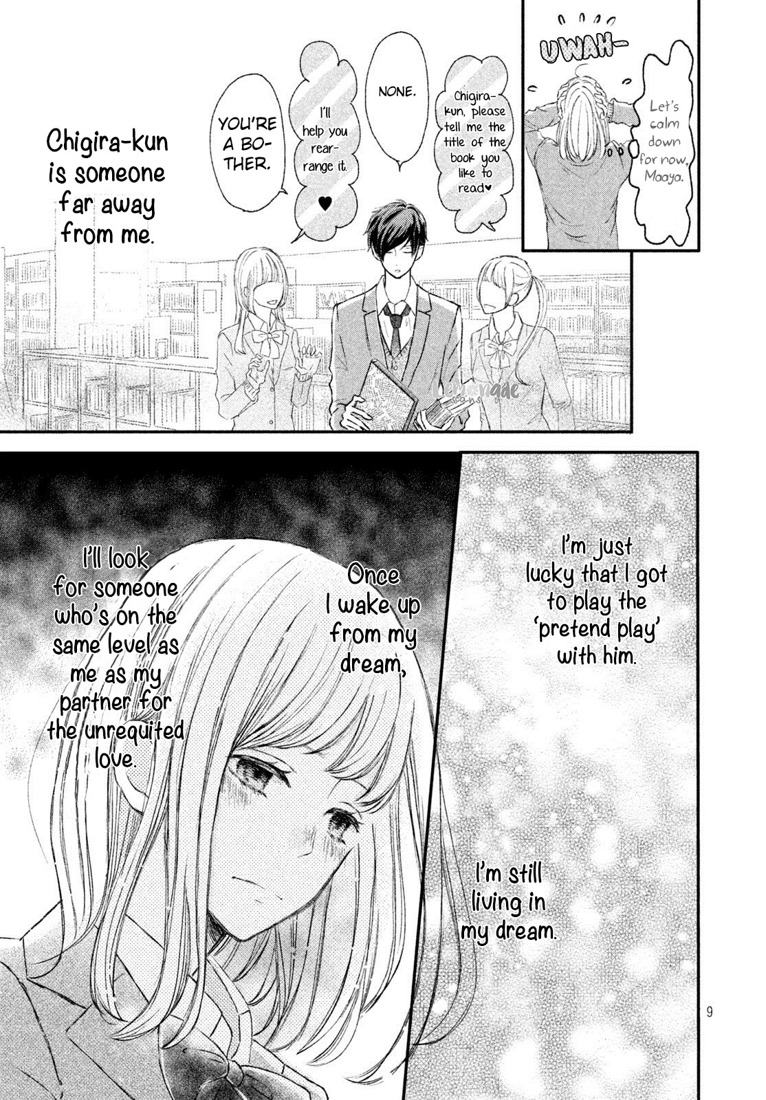 Na no ni, Chigira-kun ga Amasugiru chapter 4 page 10