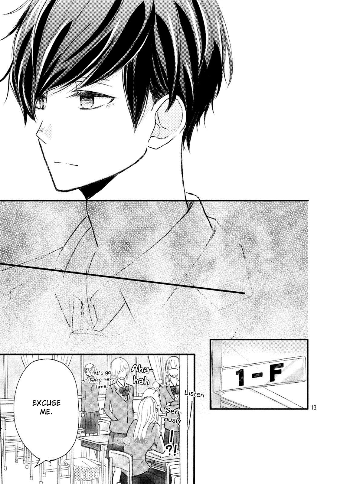 Na no ni, Chigira-kun ga Amasugiru chapter 4 page 14