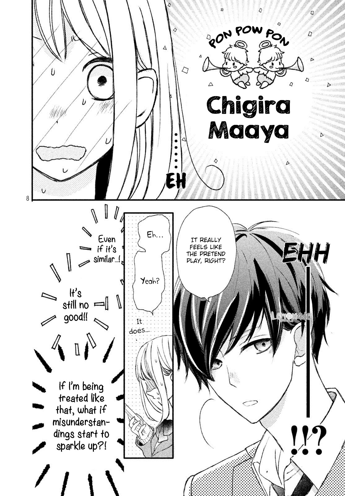 Na no ni, Chigira-kun ga Amasugiru chapter 4 page 9