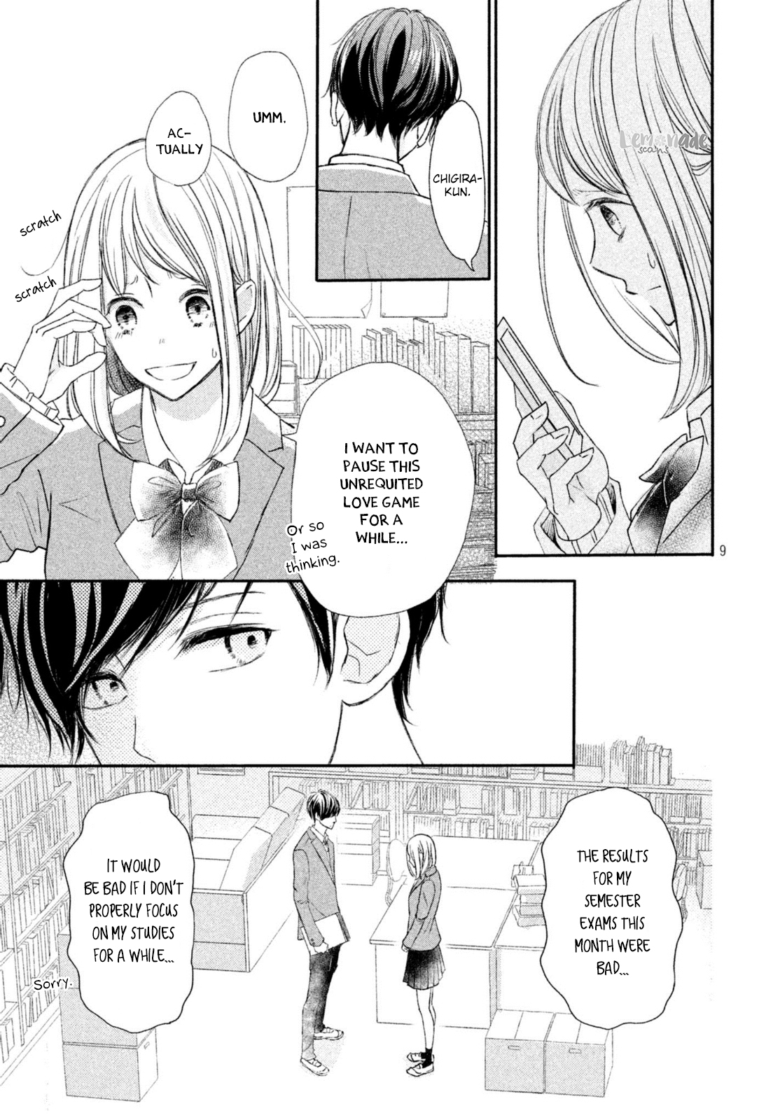 Na no ni, Chigira-kun ga Amasugiru chapter 5 page 10