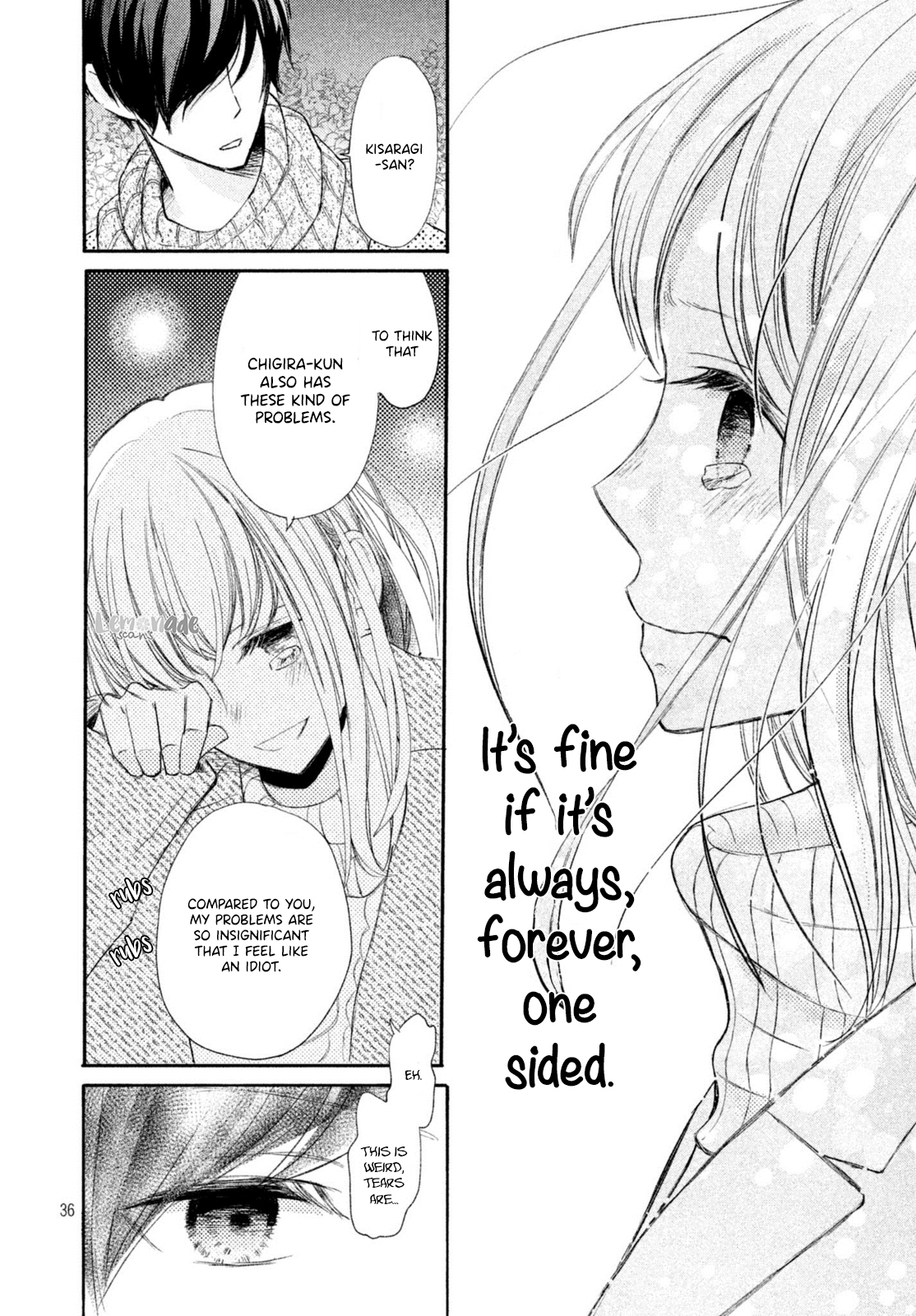 Na no ni, Chigira-kun ga Amasugiru chapter 5 page 37