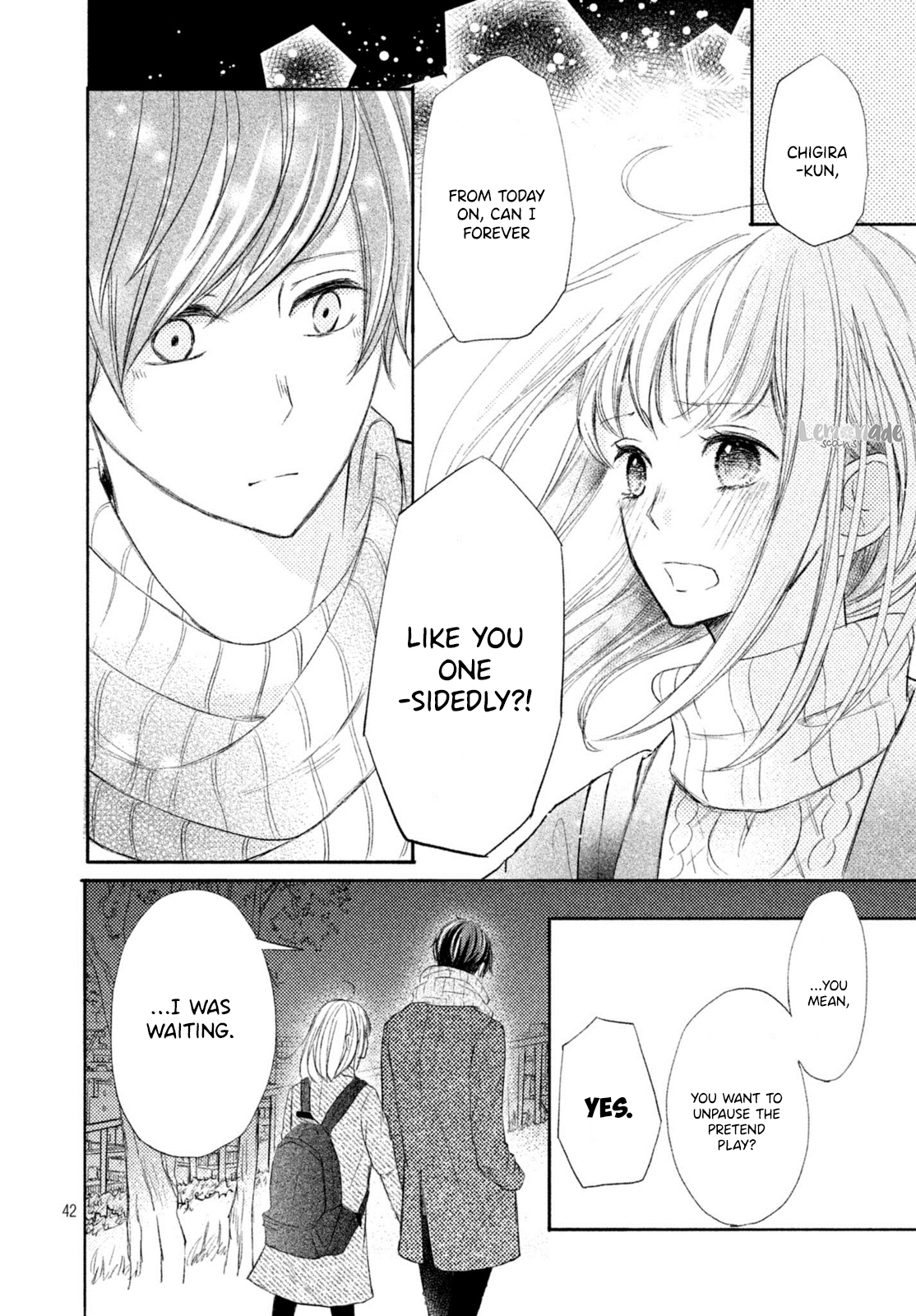 Na no ni, Chigira-kun ga Amasugiru chapter 5 page 43