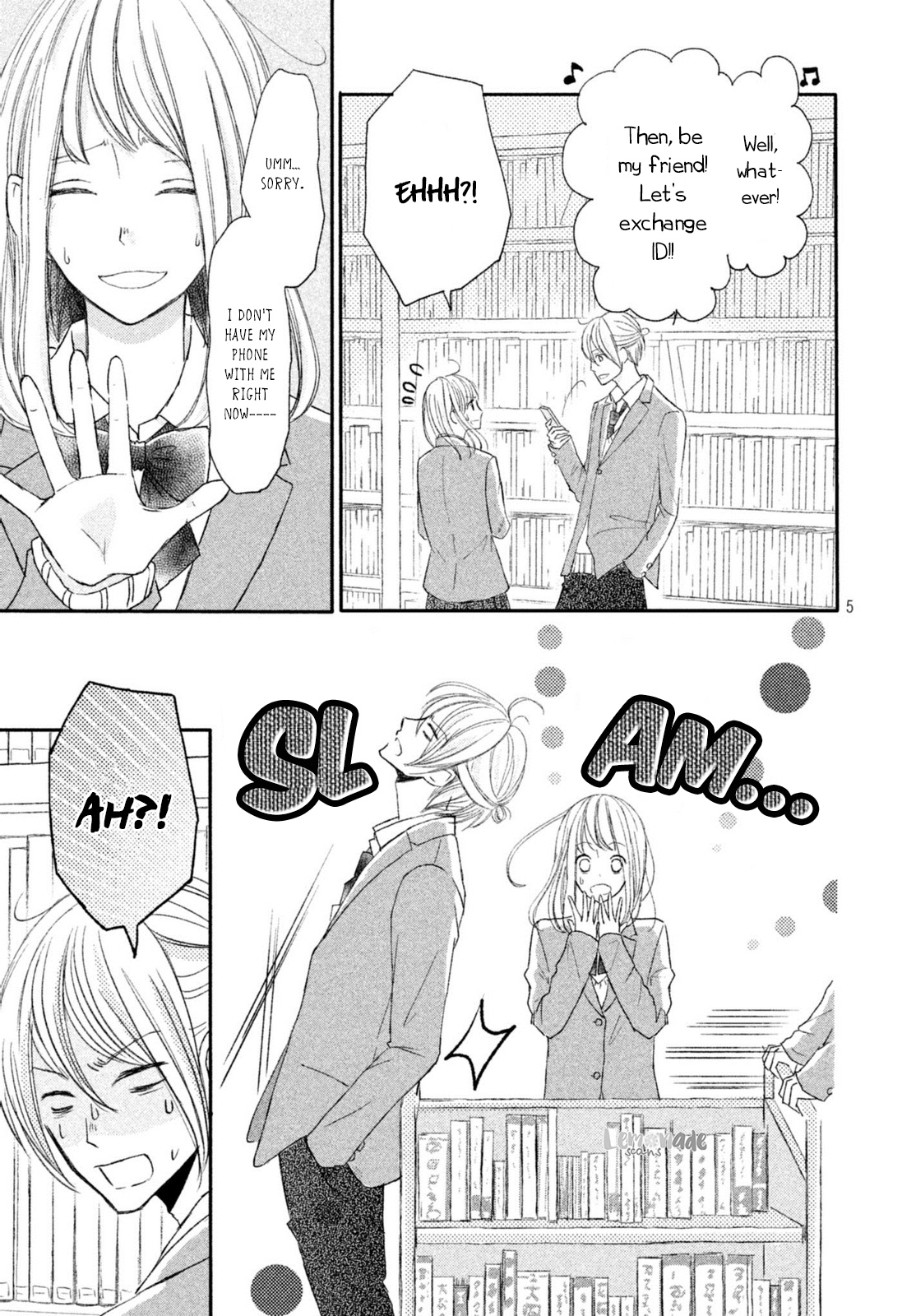 Na no ni, Chigira-kun ga Amasugiru chapter 5 page 6