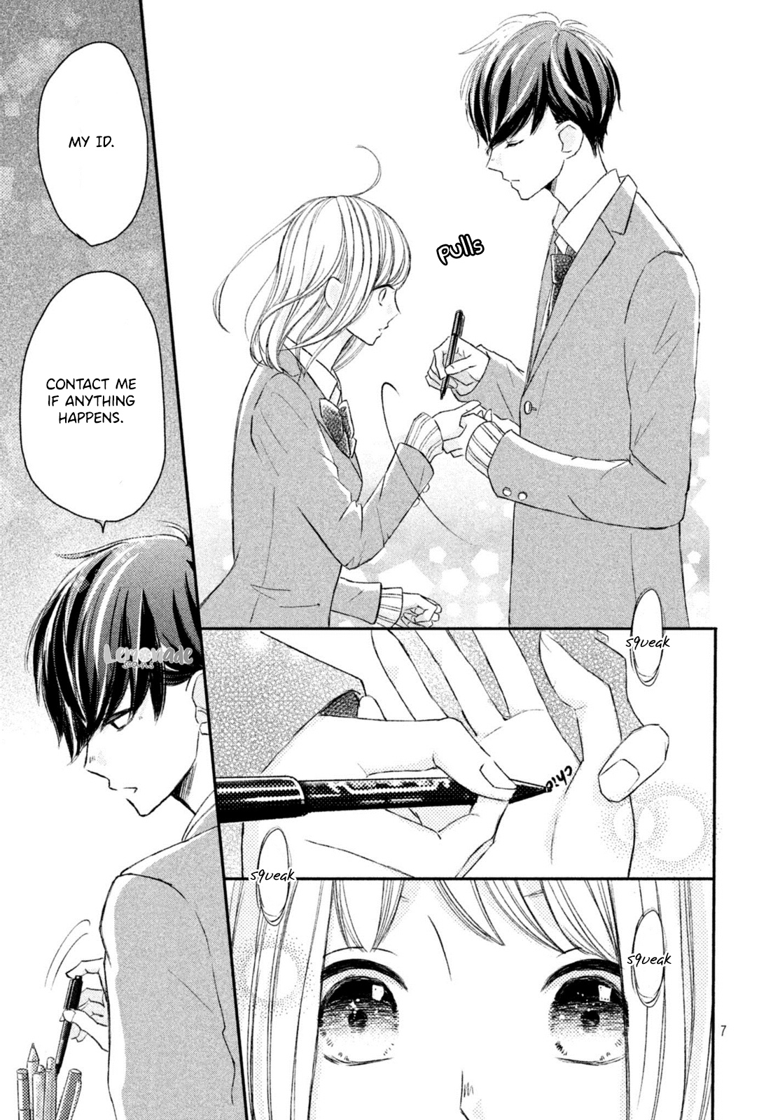 Na no ni, Chigira-kun ga Amasugiru chapter 5 page 8