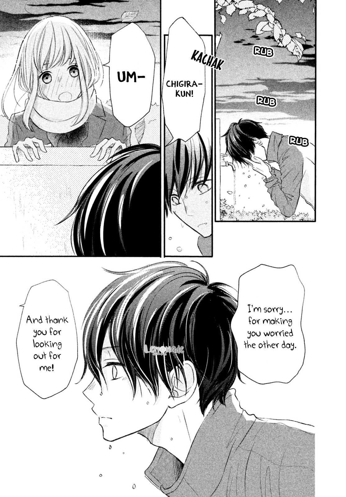 Na no ni, Chigira-kun ga Amasugiru chapter 6 page 31