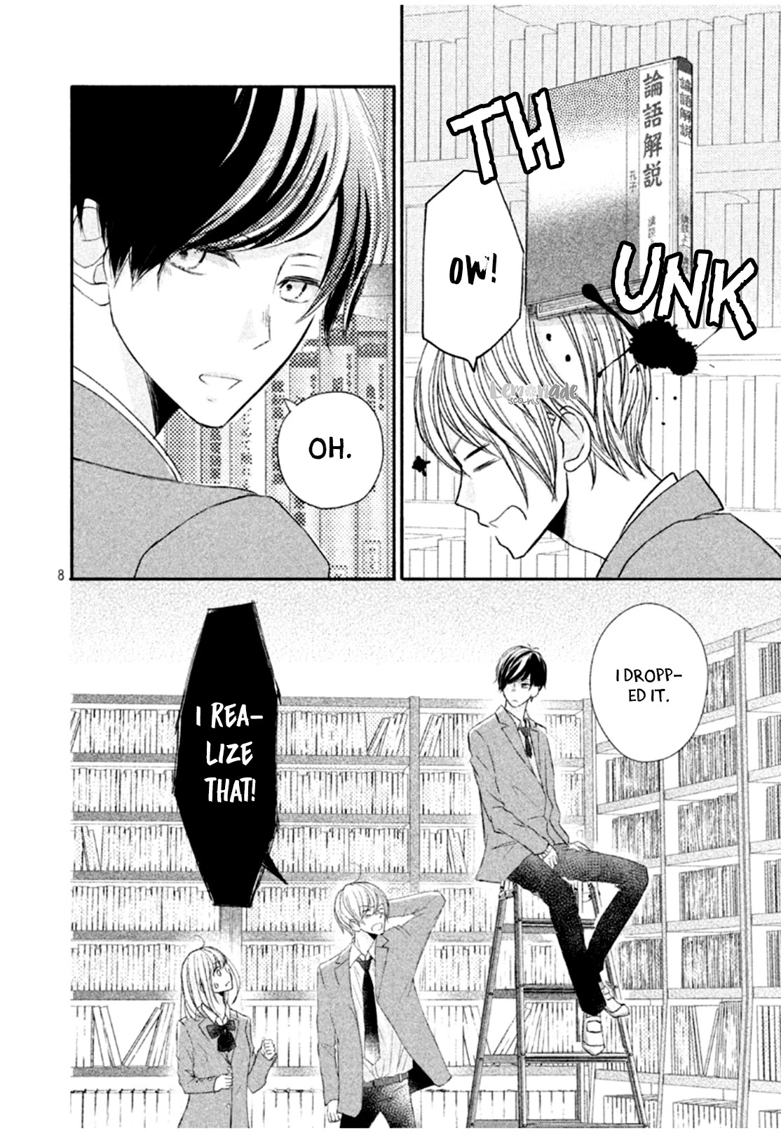 Na no ni, Chigira-kun ga Amasugiru chapter 8 page 10