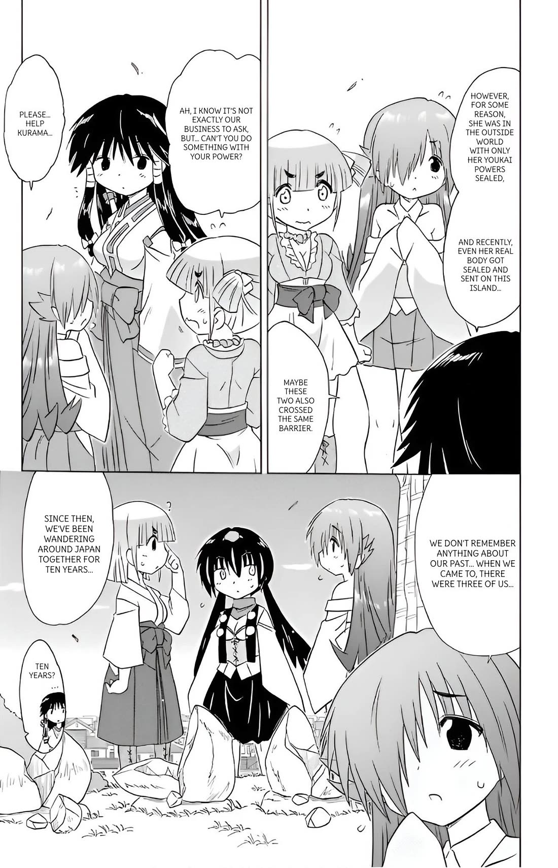 Nagasarete Airantou chapter 214 page 19