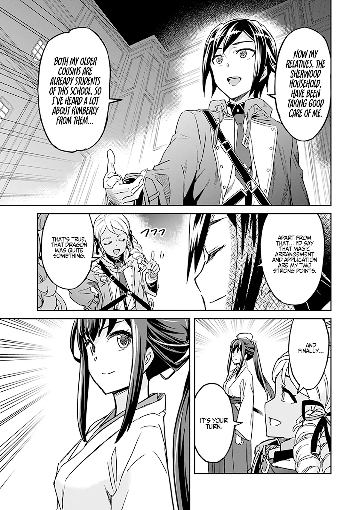 Reign of the Seven Spellblades chapter 1.5 page 40