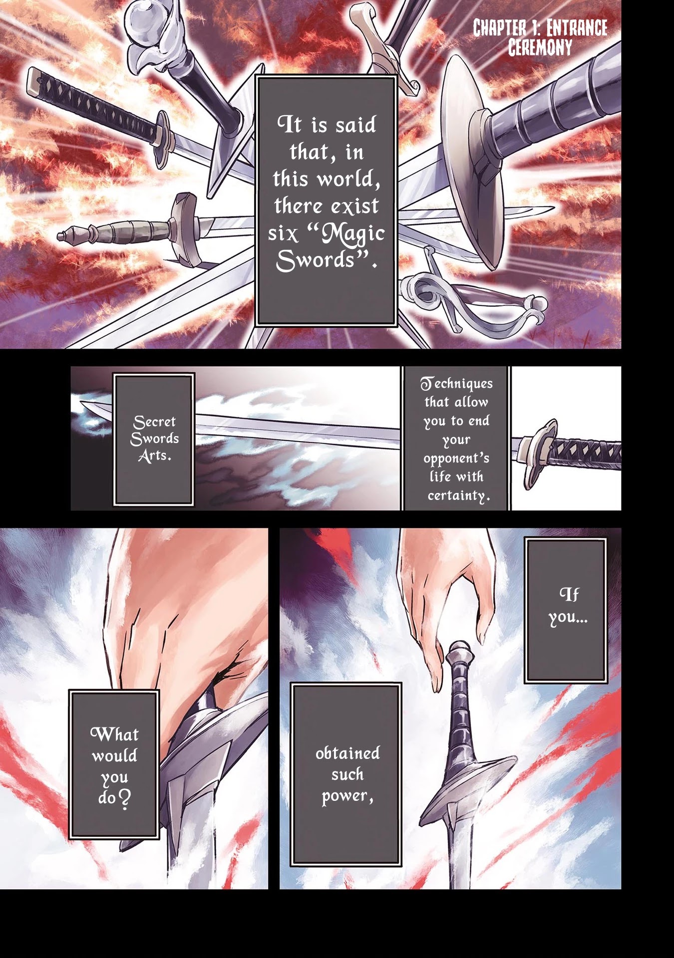 Reign of the Seven Spellblades chapter 1 page 3