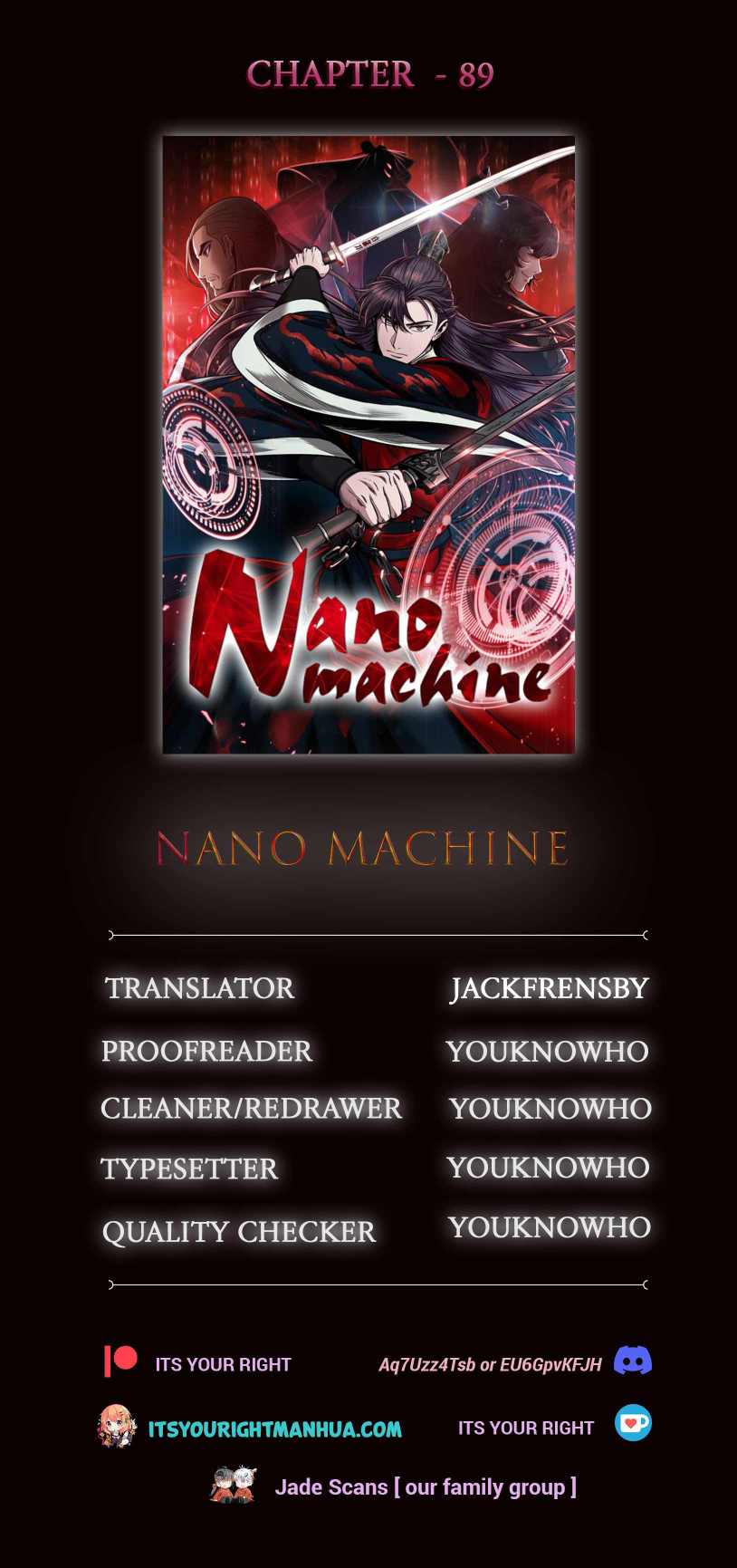 Nano Machine chapter 89 page 1