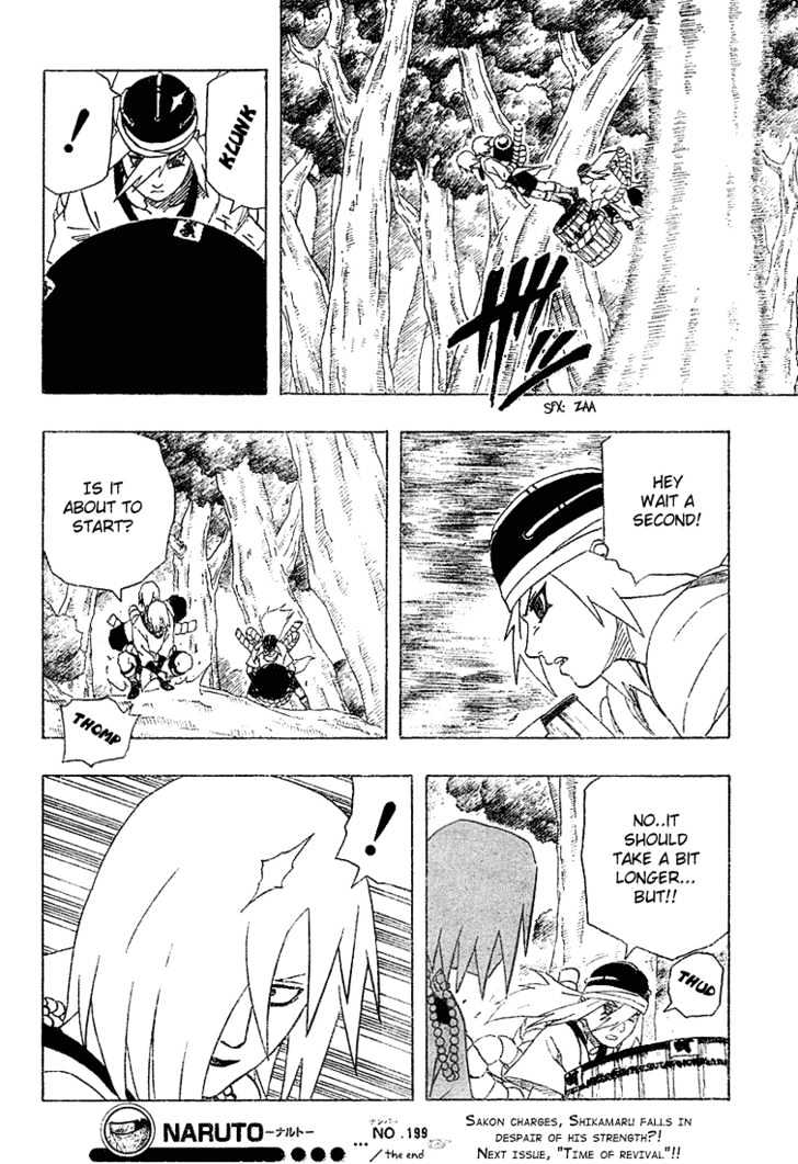 Naruto chapter 199 page 18