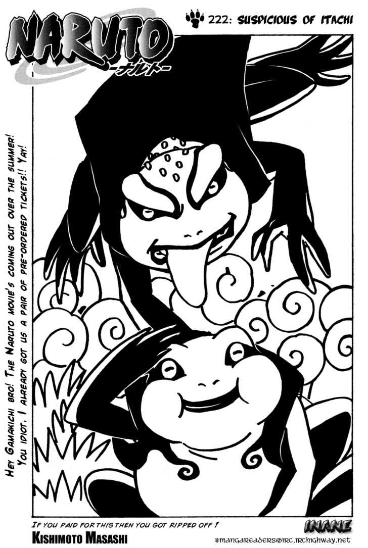 Naruto chapter 222 page 10