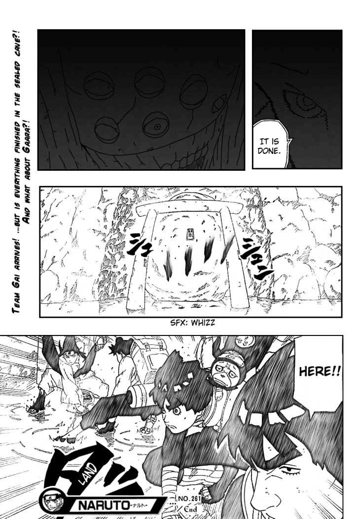 Naruto chapter 261 page 21