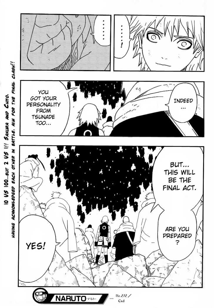 Naruto chapter 272 page 17