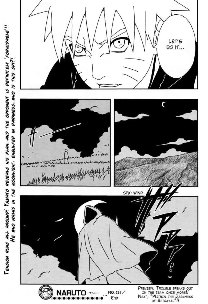 Naruto chapter 287 page 18
