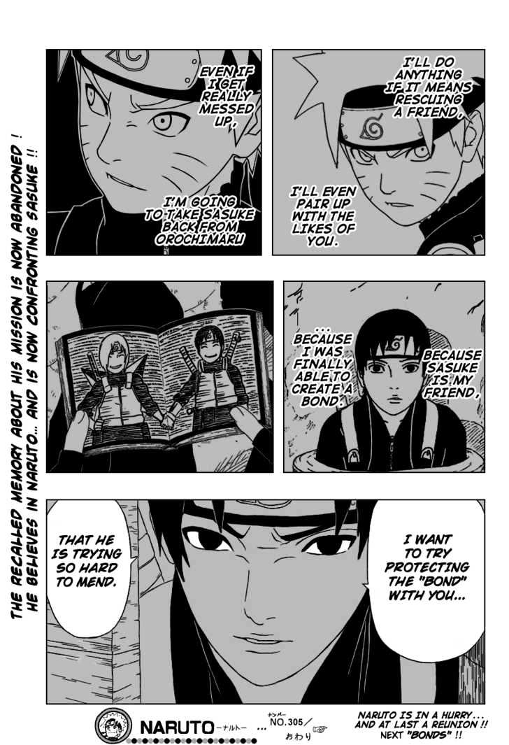 Naruto chapter 305 page 20