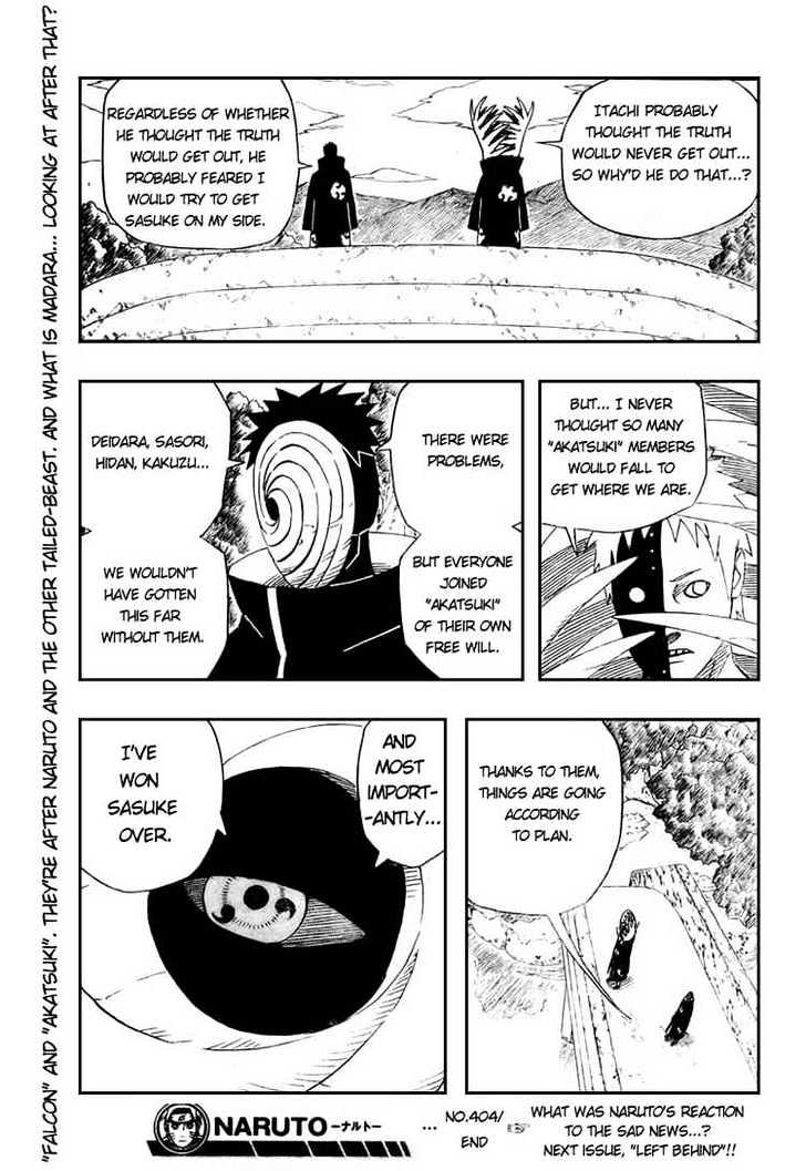 Naruto chapter 404 page 17