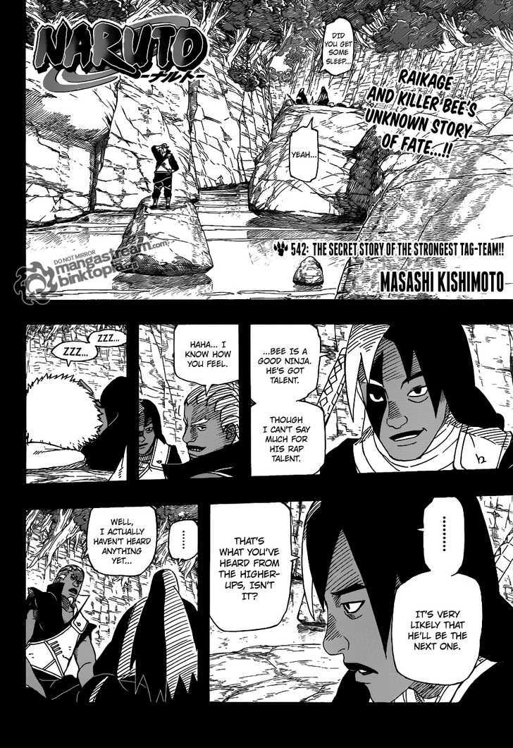 Naruto chapter 542 page 3