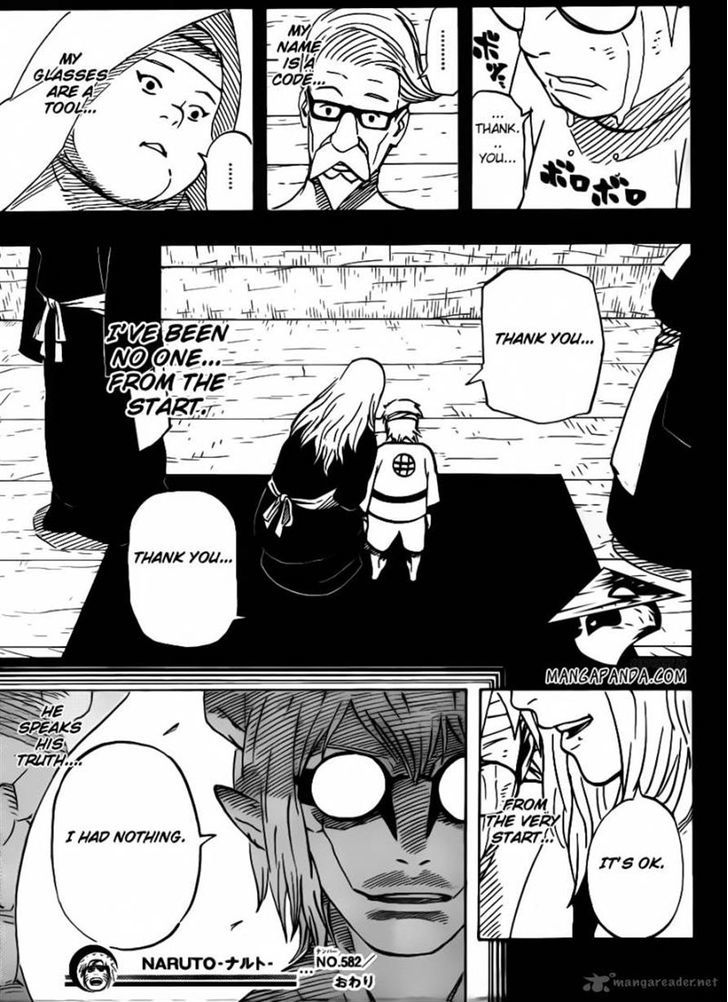 Naruto chapter 582 page 17