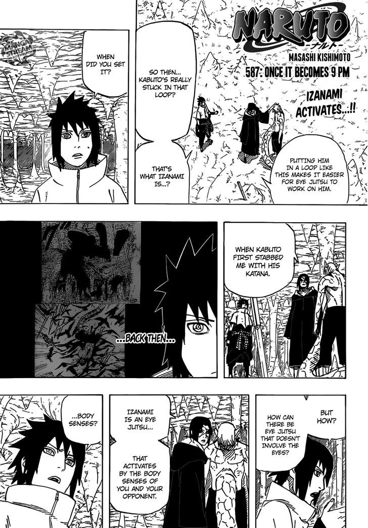 Naruto chapter 587 page 1
