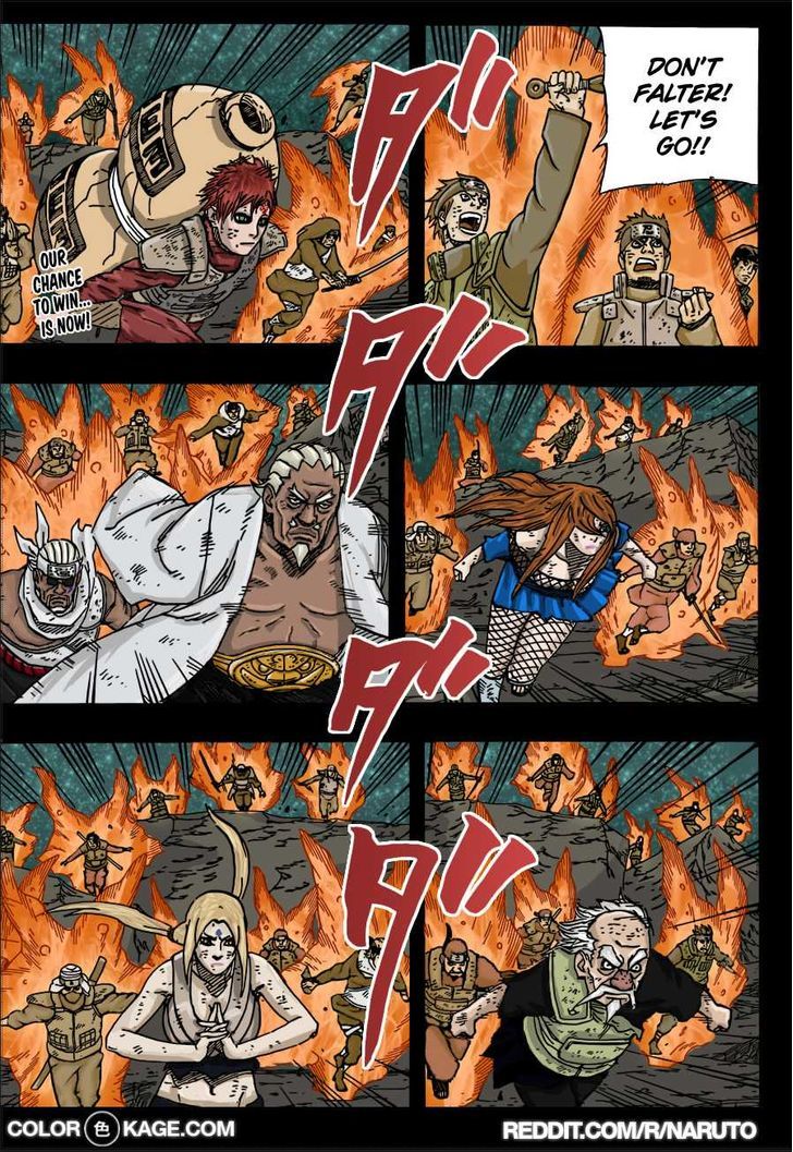 Naruto chapter 650.1 page 2