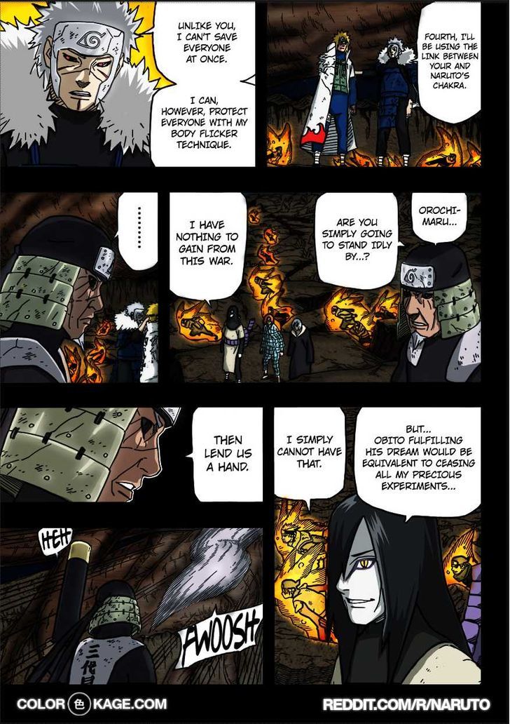 Naruto chapter 650.1 page 4