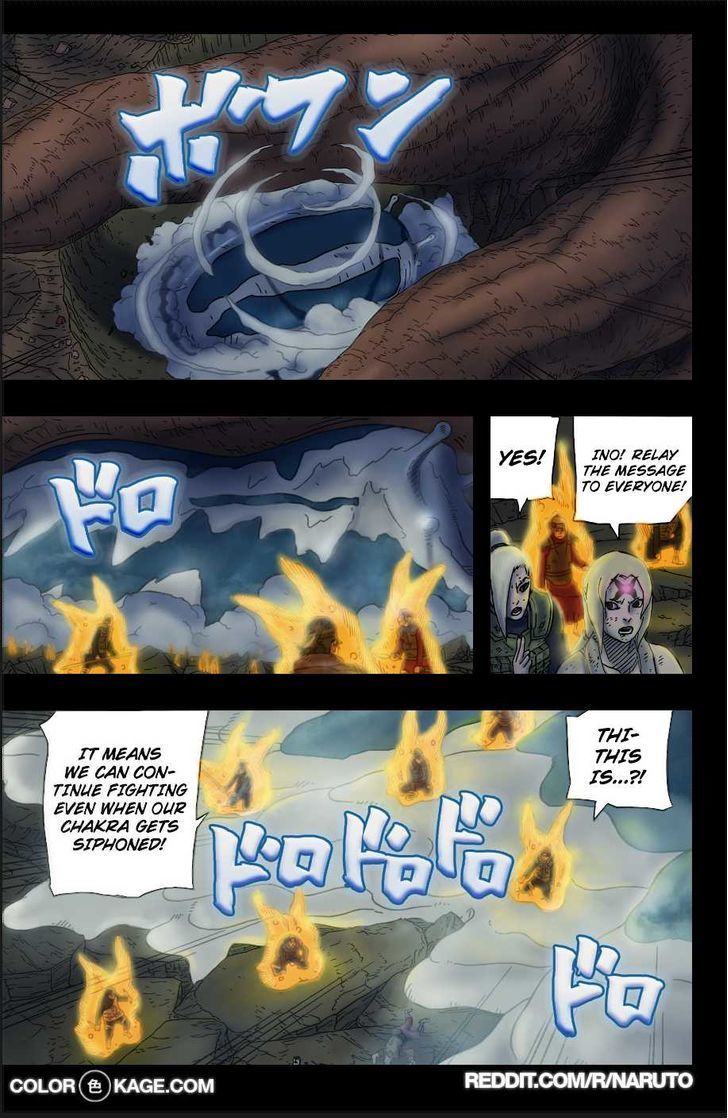 Naruto chapter 650.1 page 8