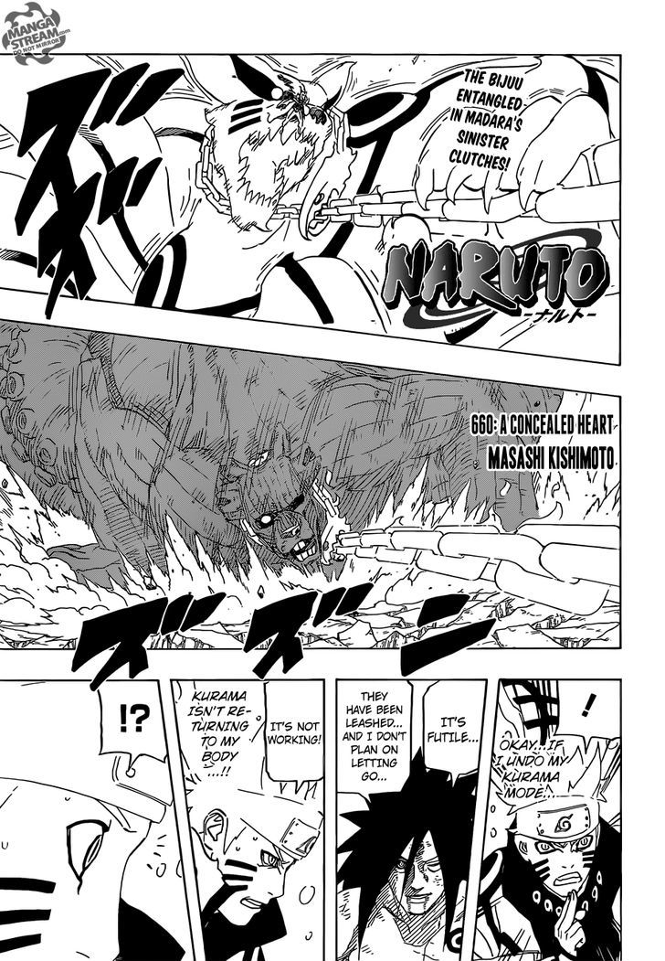 Naruto chapter 660 page 1