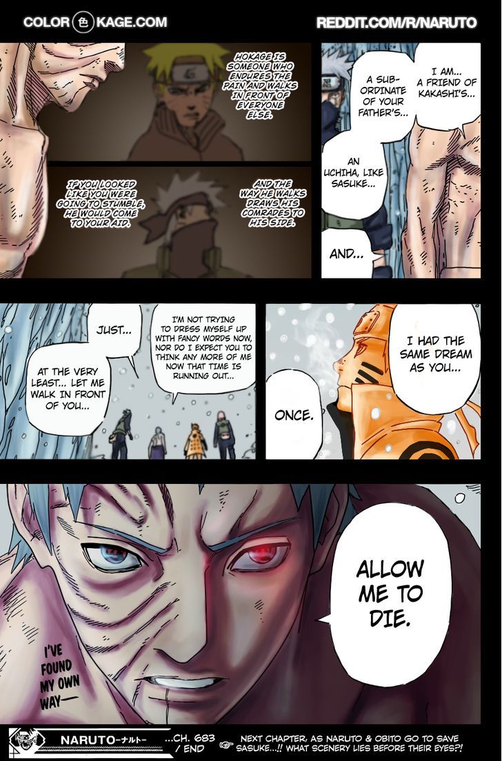Naruto chapter 683.1 page 18