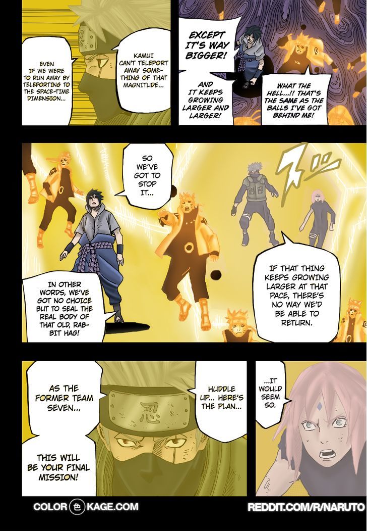 Naruto chapter 689.1 page 7