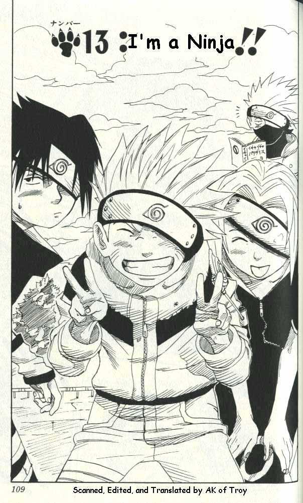 Naruto chapter 13 page 3