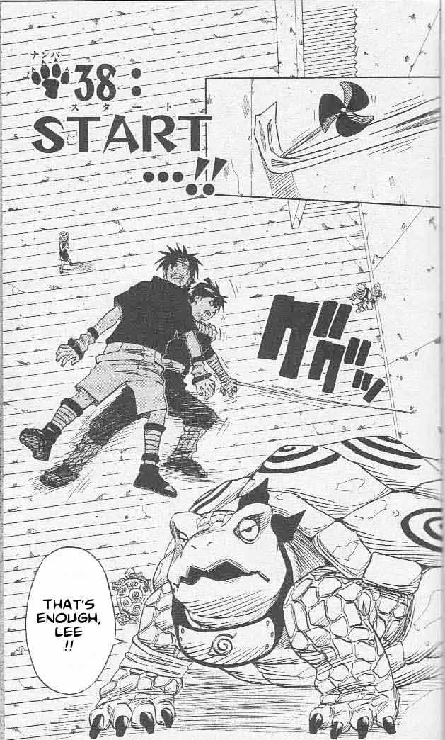 Naruto chapter 38 page 2