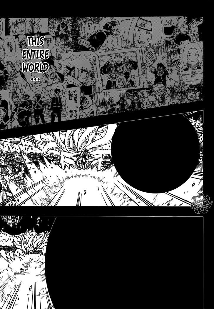 Naruto chapter 607 page 15