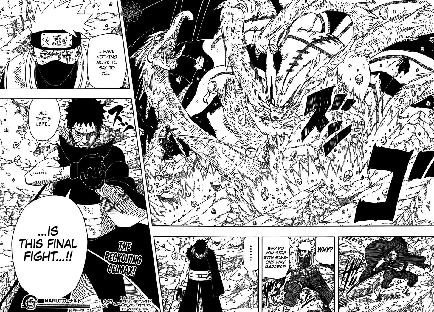 Naruto chapter 607 page 20