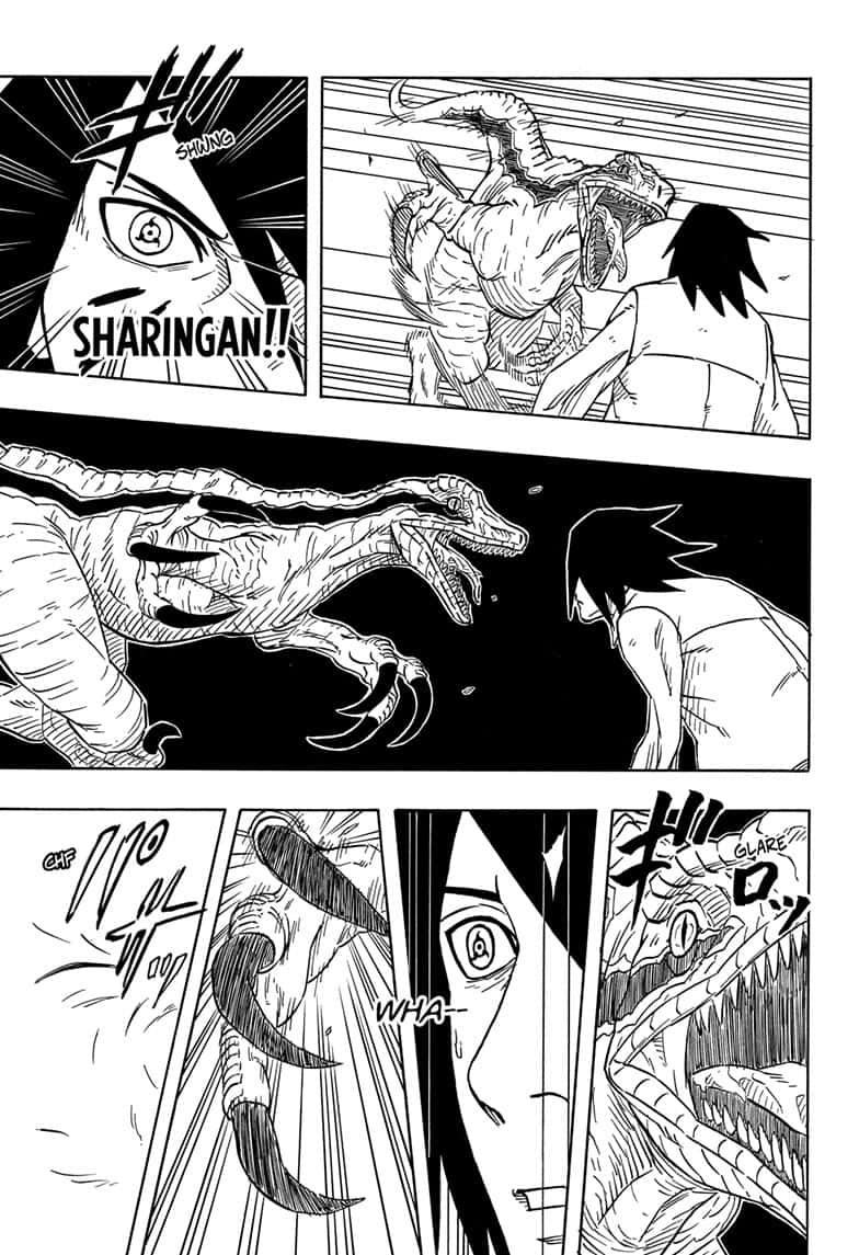 Naruto: Sasuke's Story—The Uchiha and the Heavenly Stardust: The Manga chapter 2 page 27